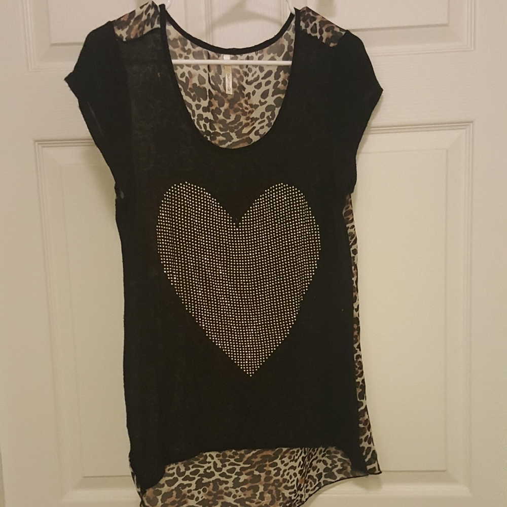 Large Cheetah top